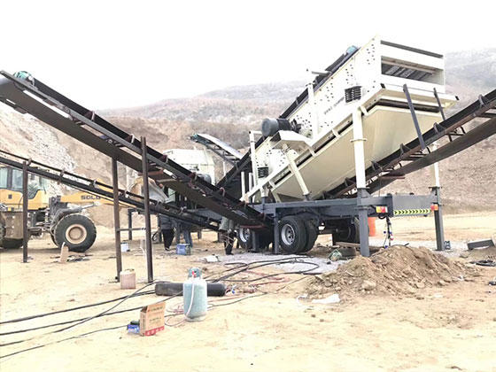 移動(dòng)破碎站